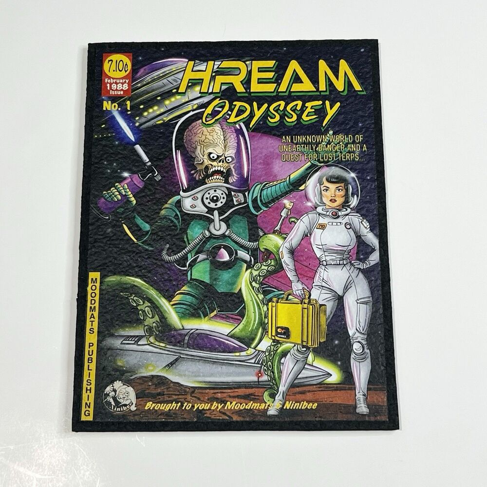 Moodmats x NiniBee HReam Odyssey 11" x 8" #30 of 75